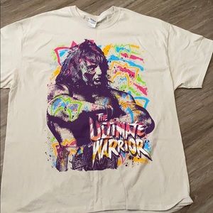 Never worn Ultimate Warrior shirt XL